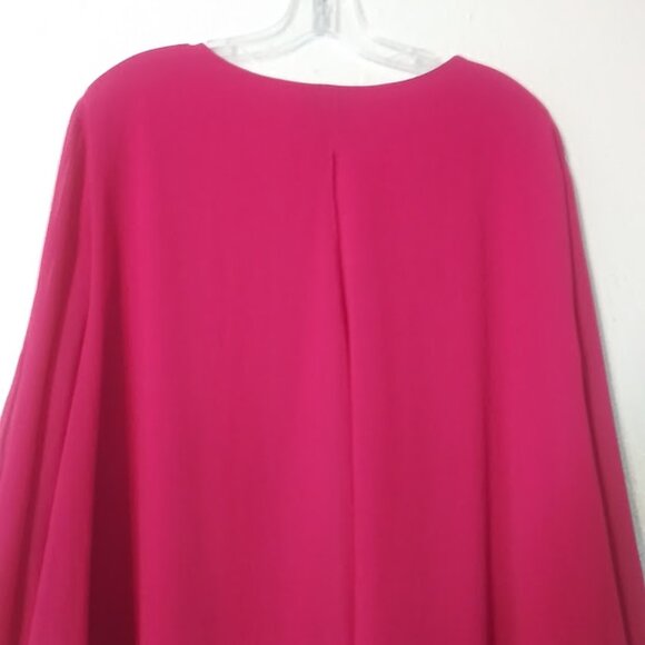 Catherines women's size 2X (22/24) hot pink top - Picture 6 of 15